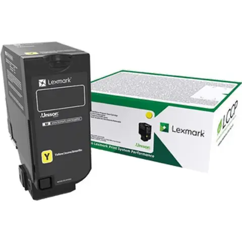 Lexmark 75B20Y0 - Toner żółty do Lexmark CS727, CS728, CX727